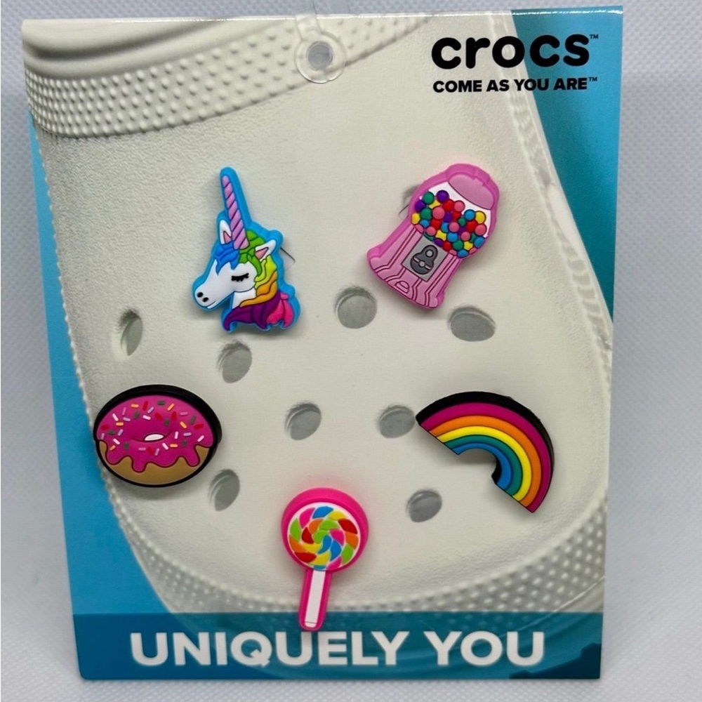 Crocs Uniquely You Jibbitz Charms “Everything Nice” 5 Pack NWT